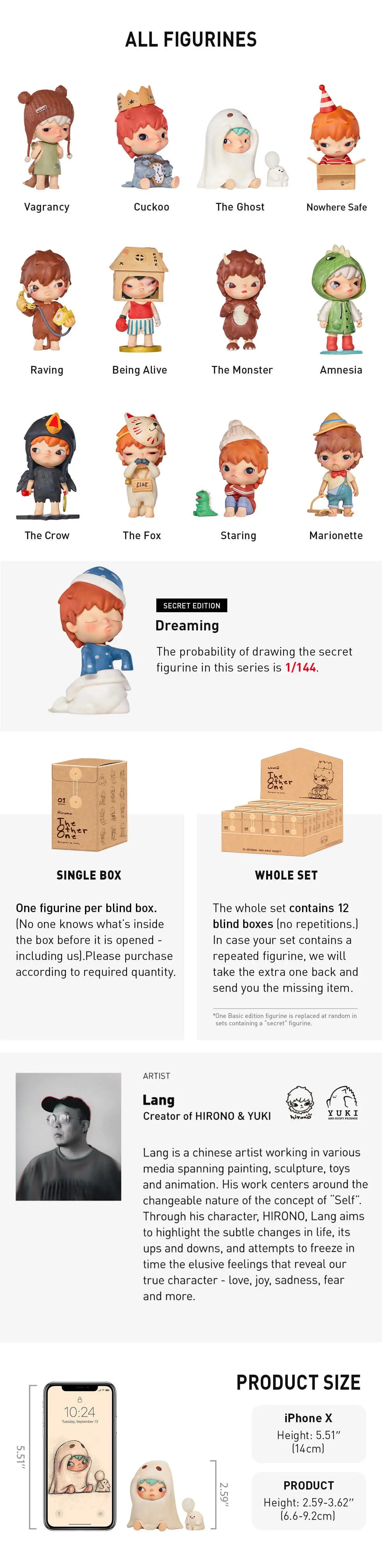 POPMART HIRONO The Other One Series