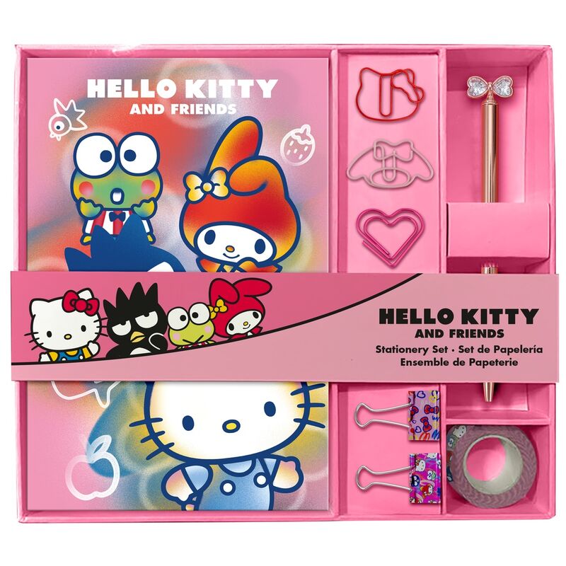 SANRIO Hello Kitty Stationery set notebook + accessories