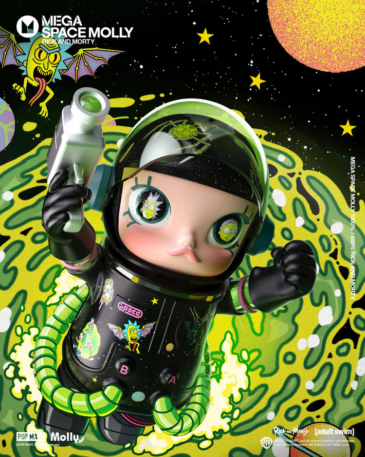 POPMART MEGA SPACE MOLLY 400% Rick and Morty