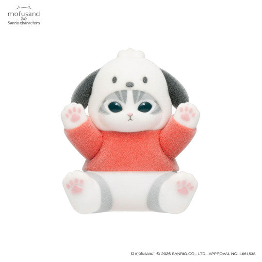 Mofusand x Sanrio Characters Fluffy Flock Figure Collection Vol. 1 (8 types in total)