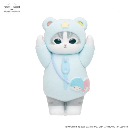 Mofusand x Sanrio Characters Fluffy Flock Figure Collection Vol. 3 (8 types in total)