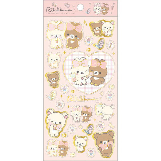 Rilakkuma JP Makeup Stickers