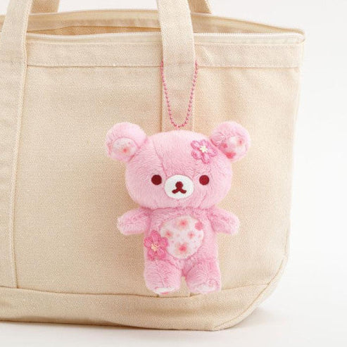 San-X Hanging Plush - Rilakkuma : Sakura Cherry Blossom