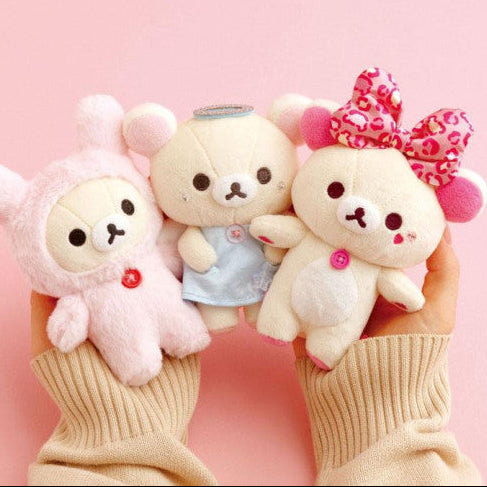 Rilakkuma JP Original Hanging Plush Toy - Korilakkuma : Lots of Korilakkuma Leopard
