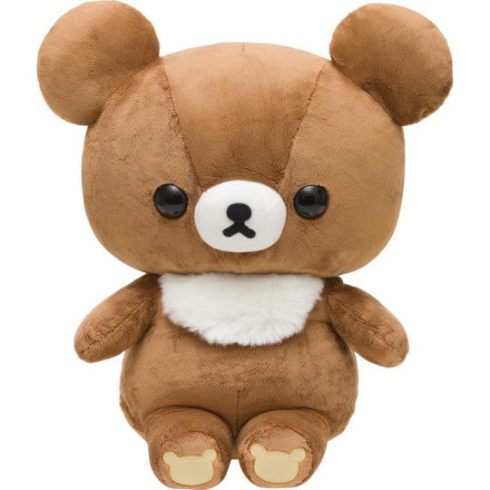 San-X Plush Doll Rilakkuma Chairokoguma (Brown Small Bear) Size L