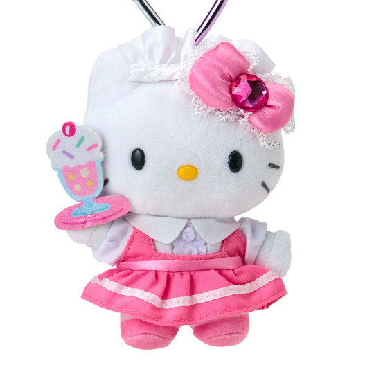 Sanrio Mascot Holder - Hello Kitty : Maid Pink