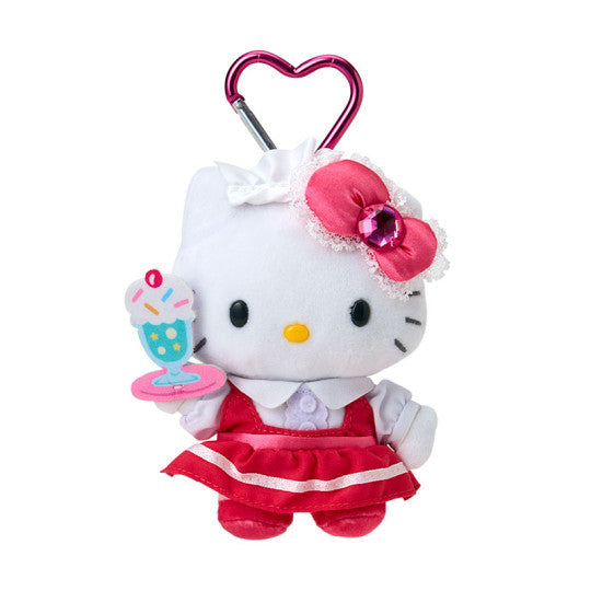 Sanrio Mascot Holder - Hello Kitty : Maid Red