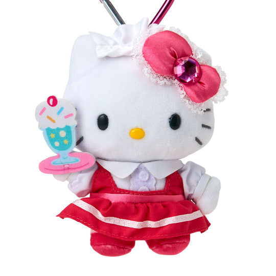 Sanrio Mascot Holder - Hello Kitty : Maid Red