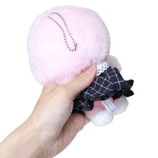 SANRIO JP Mascot Holder - My Sweet Piano : Black Grid Dress