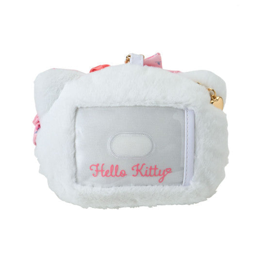 SANRIO Face-shaped Pass Case - Hello Kitty : Dolly Rose