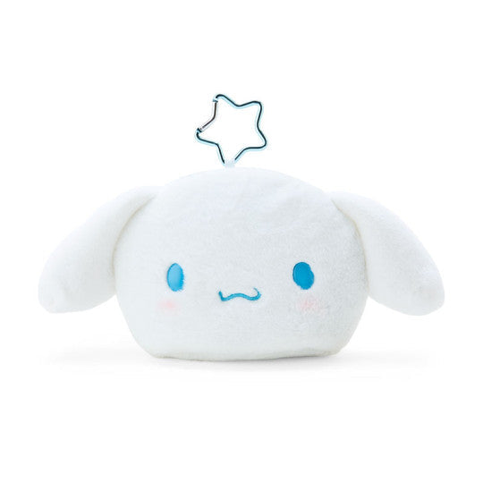 SANRIO Original Face-shaped Pouch with Window - Cinnamoroll
