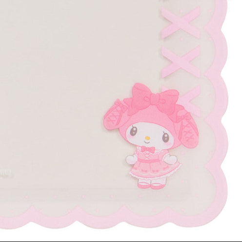 My Melody shape frame card holder ribbon hard card holder