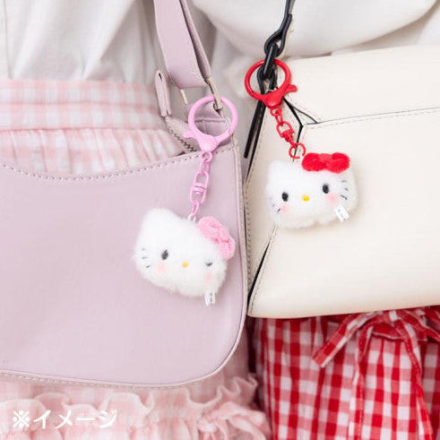 Sanrio JP Original Plush Mascot Keychain - Hello Kitty : Matching Smiley Faces