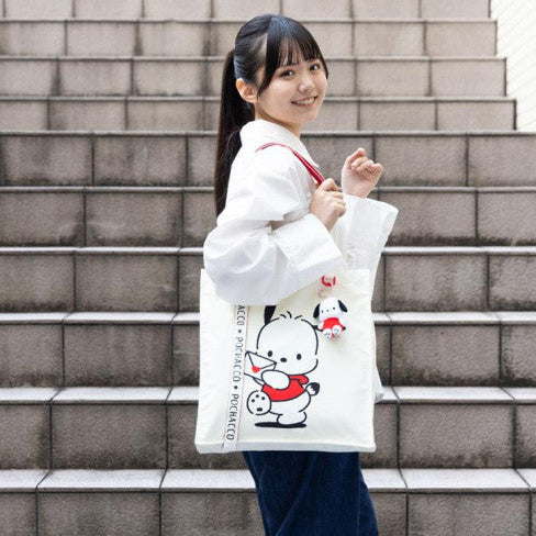 SANRIO JP KU Tote Bag Pose