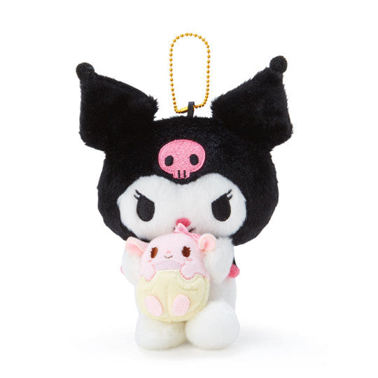 Sanrio Plush Keychain - Kuromi : Good Friends