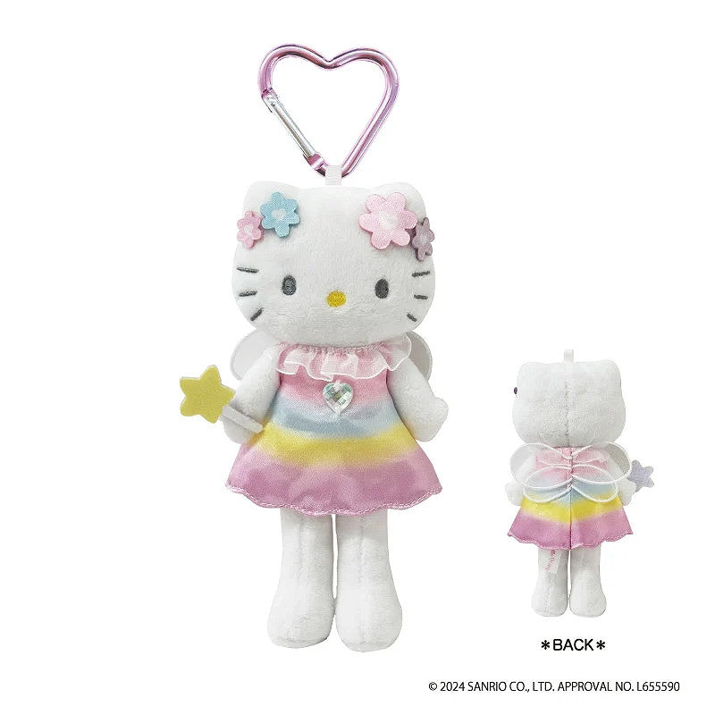 SANRIO Plush Keychain Hello Kitty Fairy Ver. Sanrio Style Up Mascot