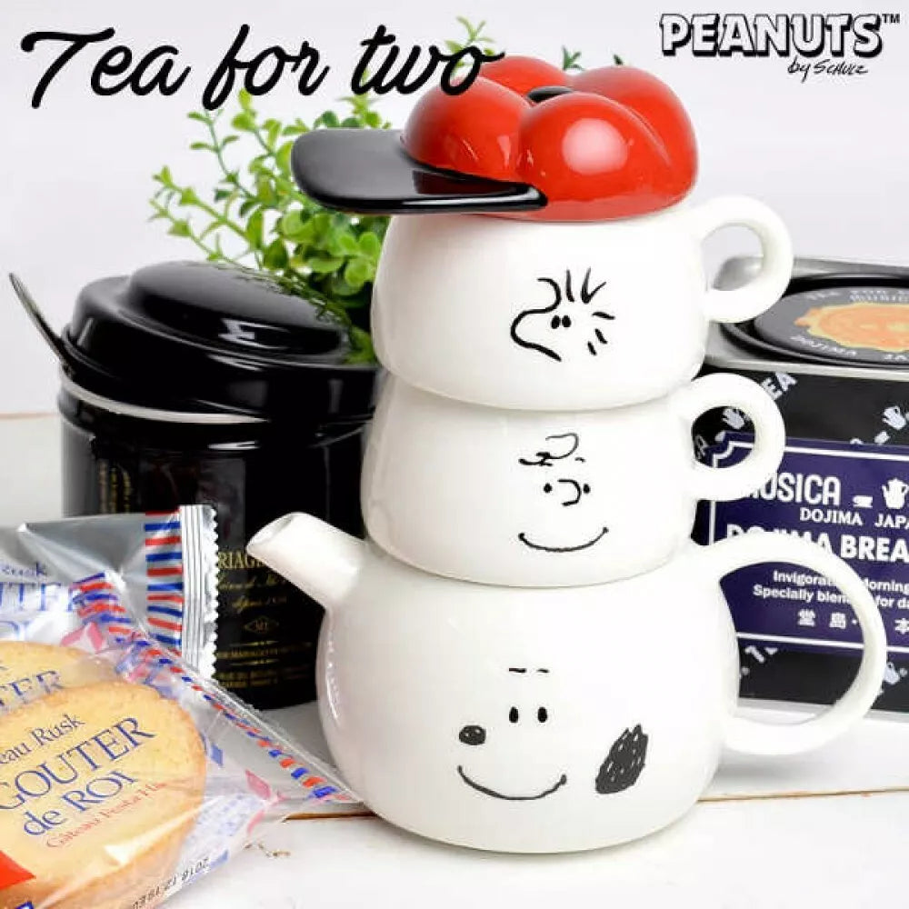 SNOOPY Mug Set - Tea for Two