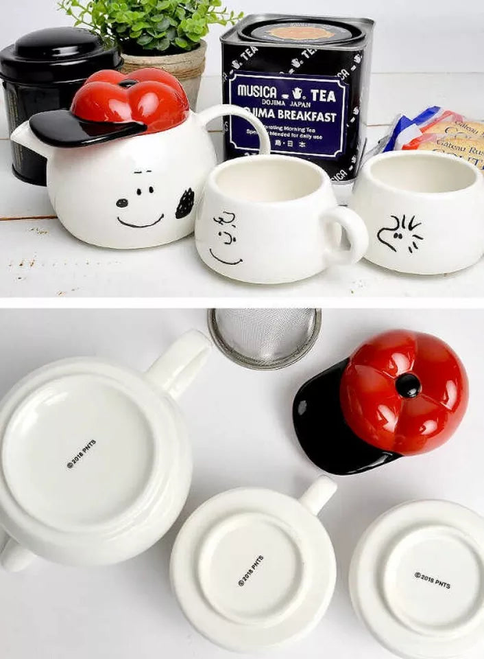 SNOOPY Mug Set - Tea for Two