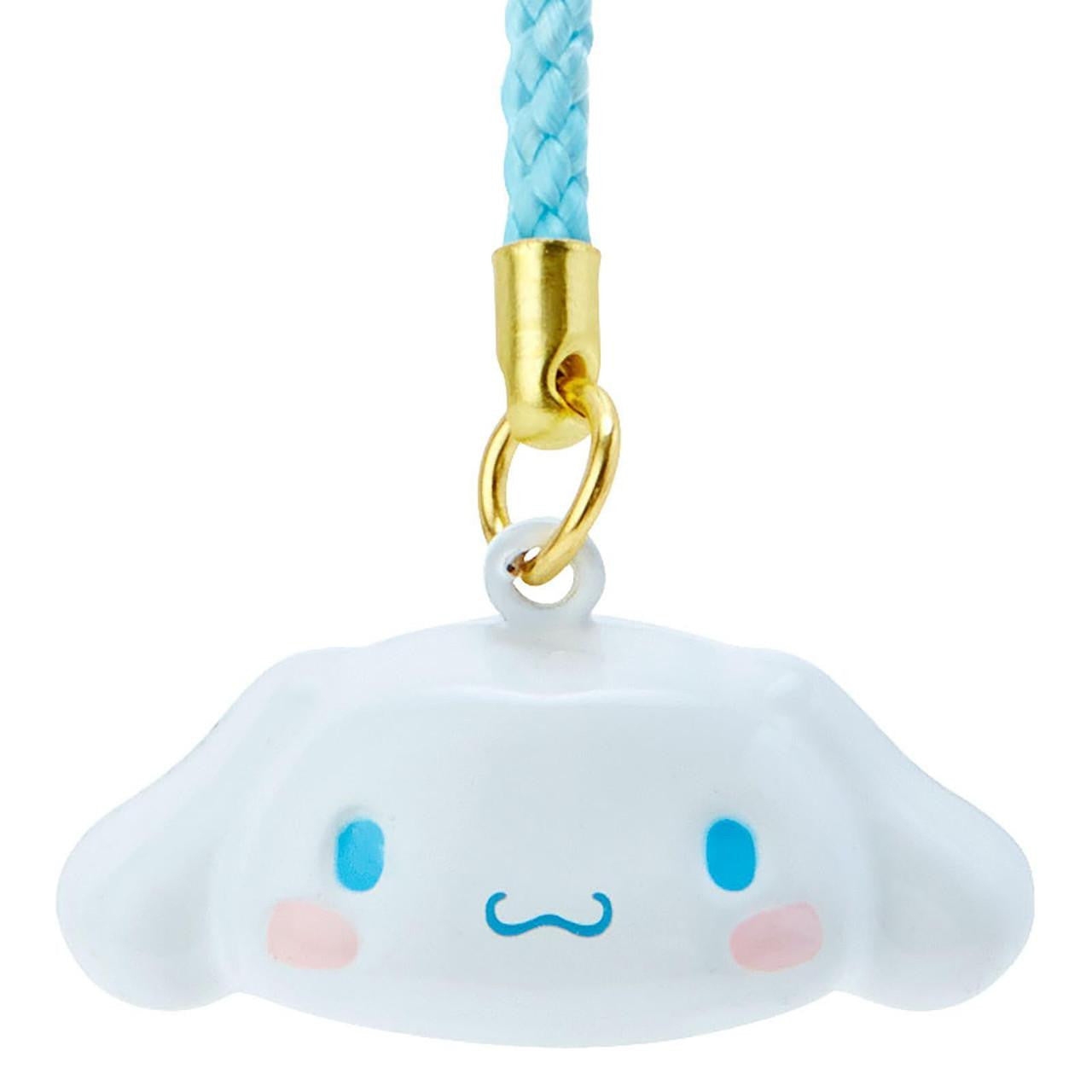 Sanrio Japan Original Face-shaped Bell Netsuke - Cinnamoroll