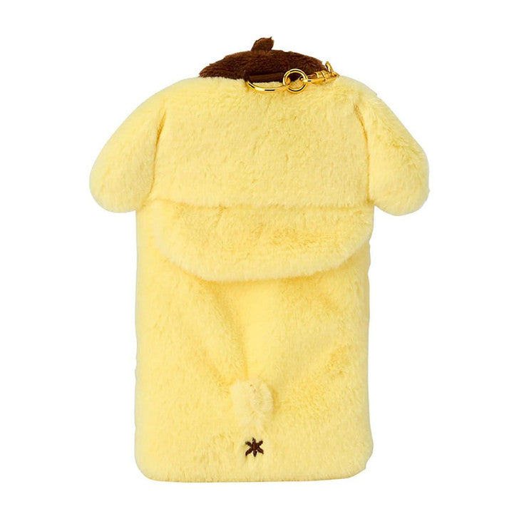SANRIO Fluffy Fabric Trading Card Holder - Pompompurin