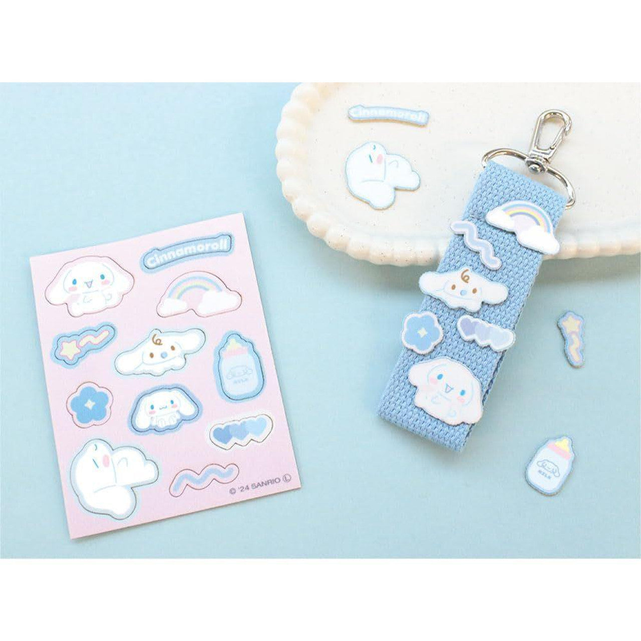 Sanrio Characters Custom Patch Strap Cinnamoroll