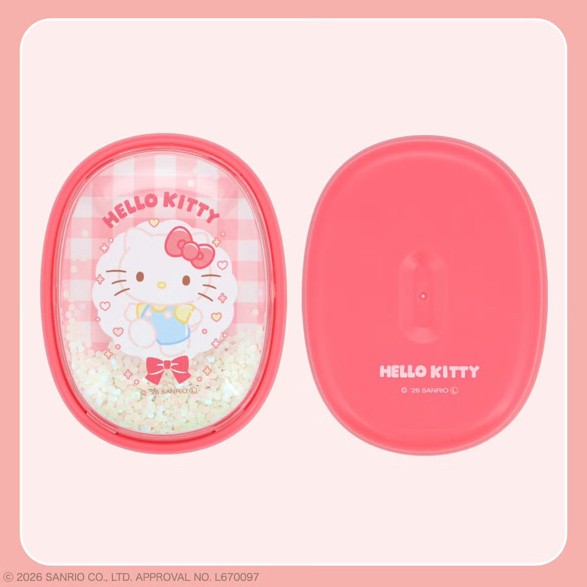 Sanrio Sparkly Hairbrush <Hello Kitty>