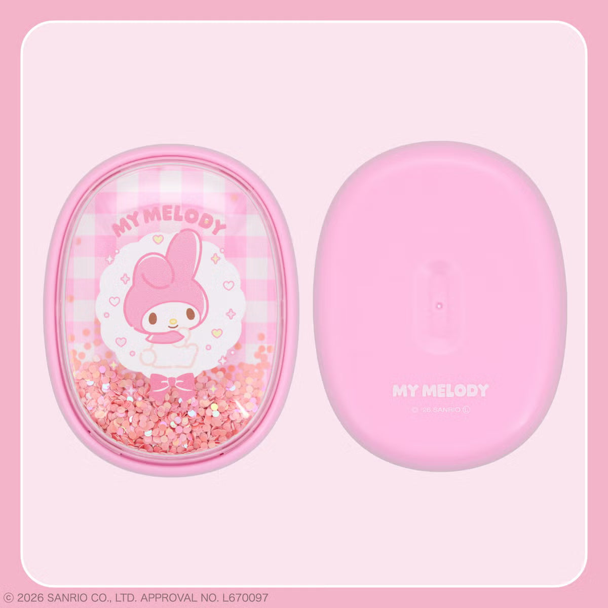 Sanrio Glitter Hairbrush <My Melody>
