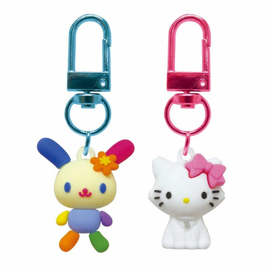 Sanrio JP Characters PVC Pair Keychain Usahana & Charmy Kitty