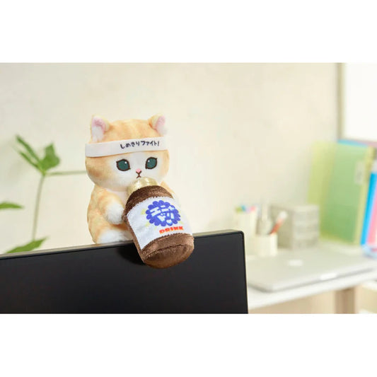 MOFUSAND | Working! Salaryman Cat Desktop Hanging Plush Toy