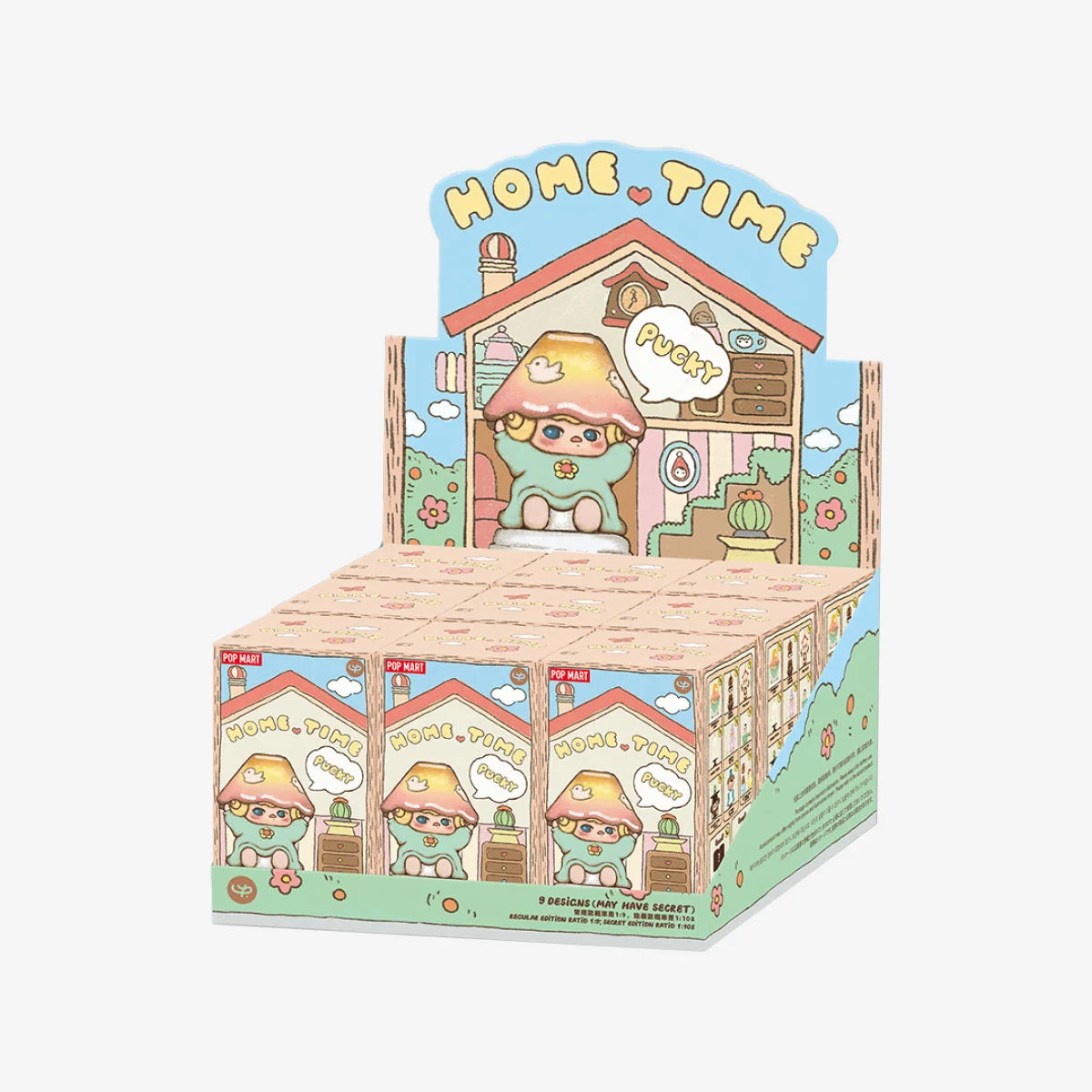 POPMART PUCKY Home Time Series Figures