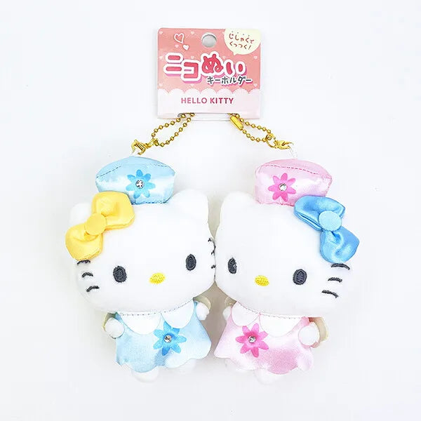 SANRIO JP Hello Kitty x Mimmy Nico Plush Keychain (Nurse)