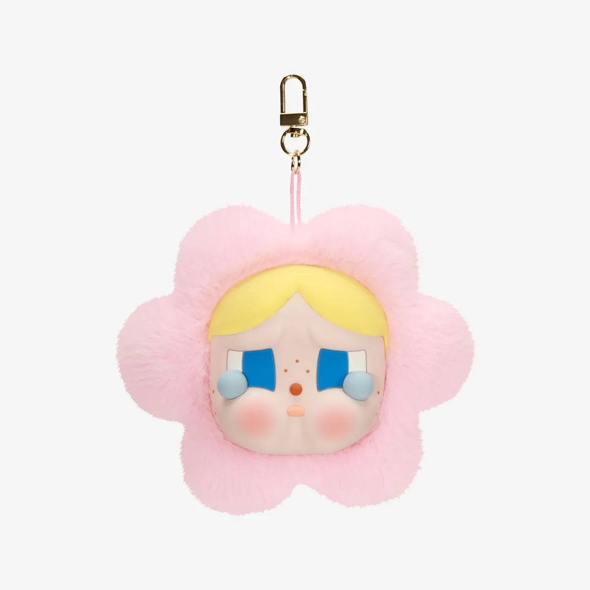 POPMART CRYBABY Sad Club Series-Silicone Plush Earphone Bag
