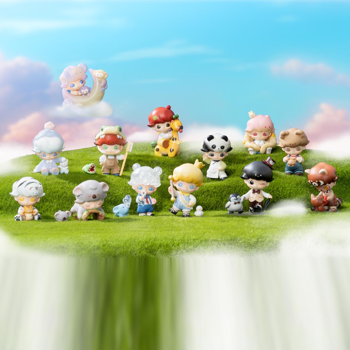 POPMART DIMOO Animal Kingdom Series Figures