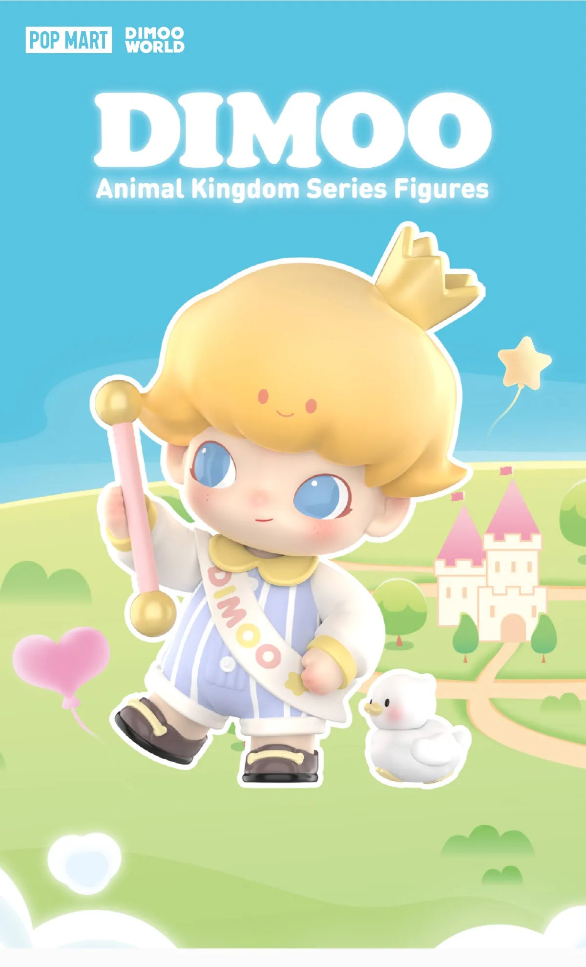 POPMART DIMOO Animal Kingdom Series Figures