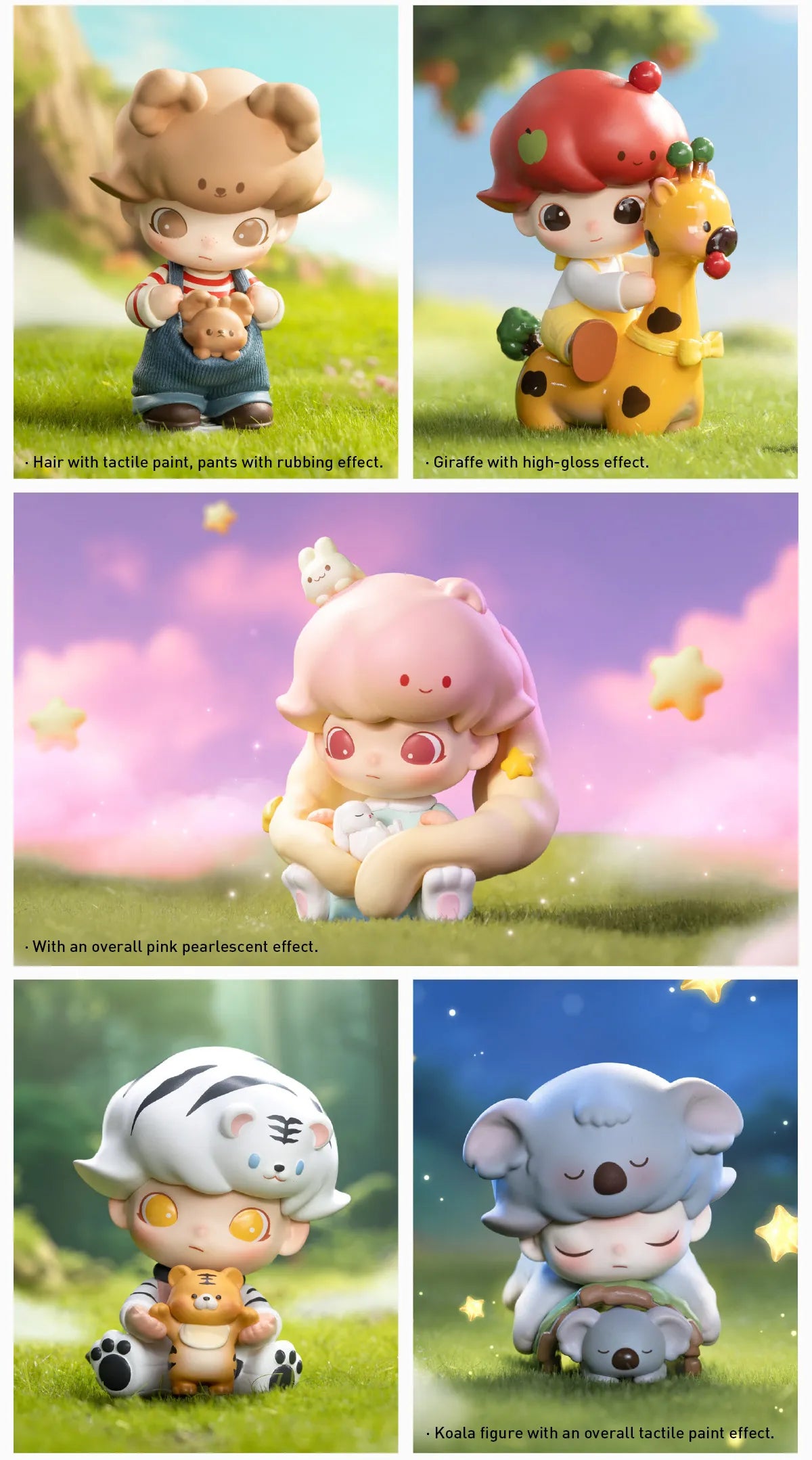 POPMART DIMOO Animal Kingdom Series Figures