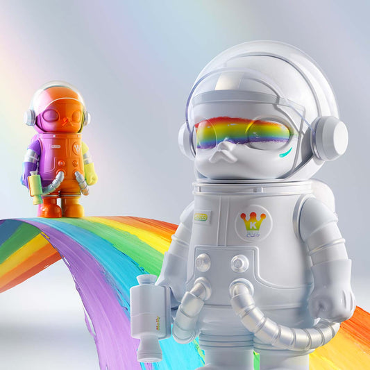 POPMART MEGA SPACE MOLLY 400% Rainbow