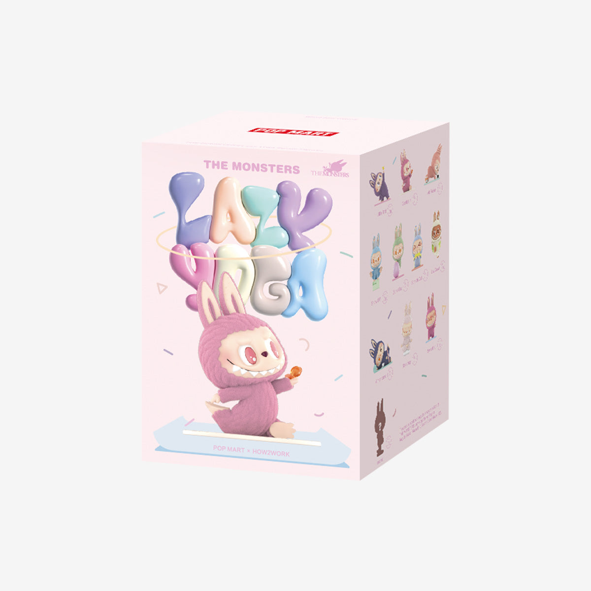 POPMART THE MONSTERS Lazy Yoga Series Figures