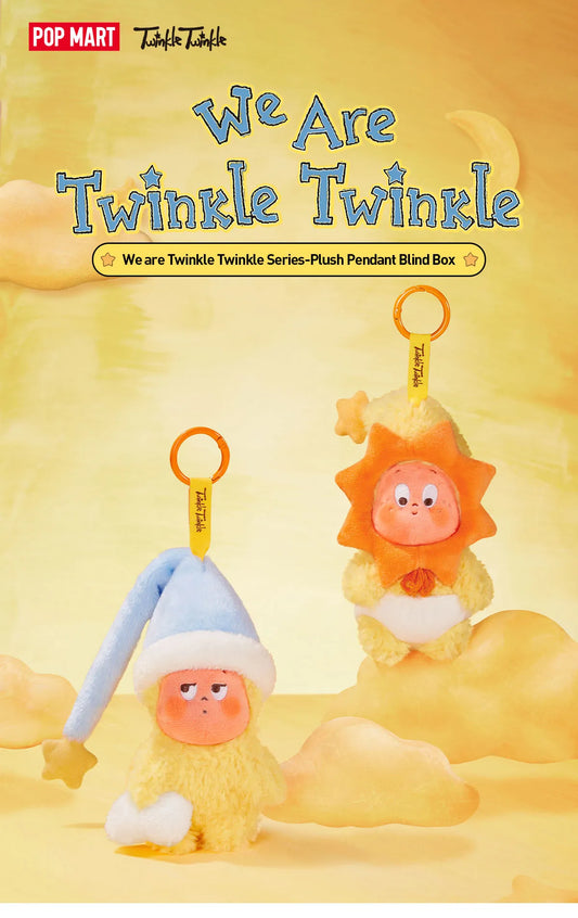 POPMART - We are Twinkle Twinkle Series-Plush Pendant