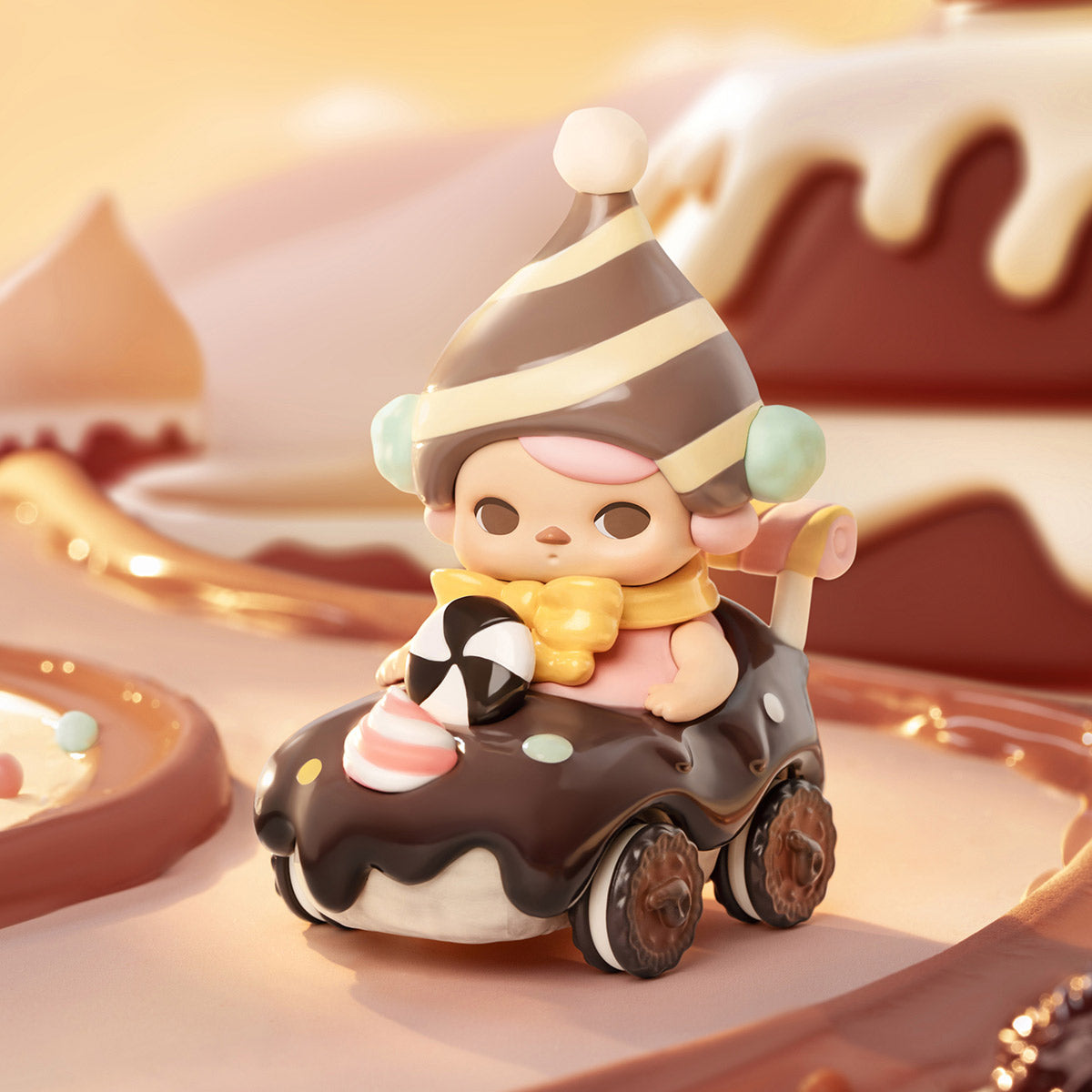 POPMART PUCKY Cho‘car'late Figure