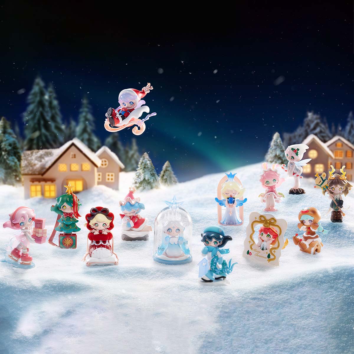 POPMART AZURA Warm Christmas Series Figures