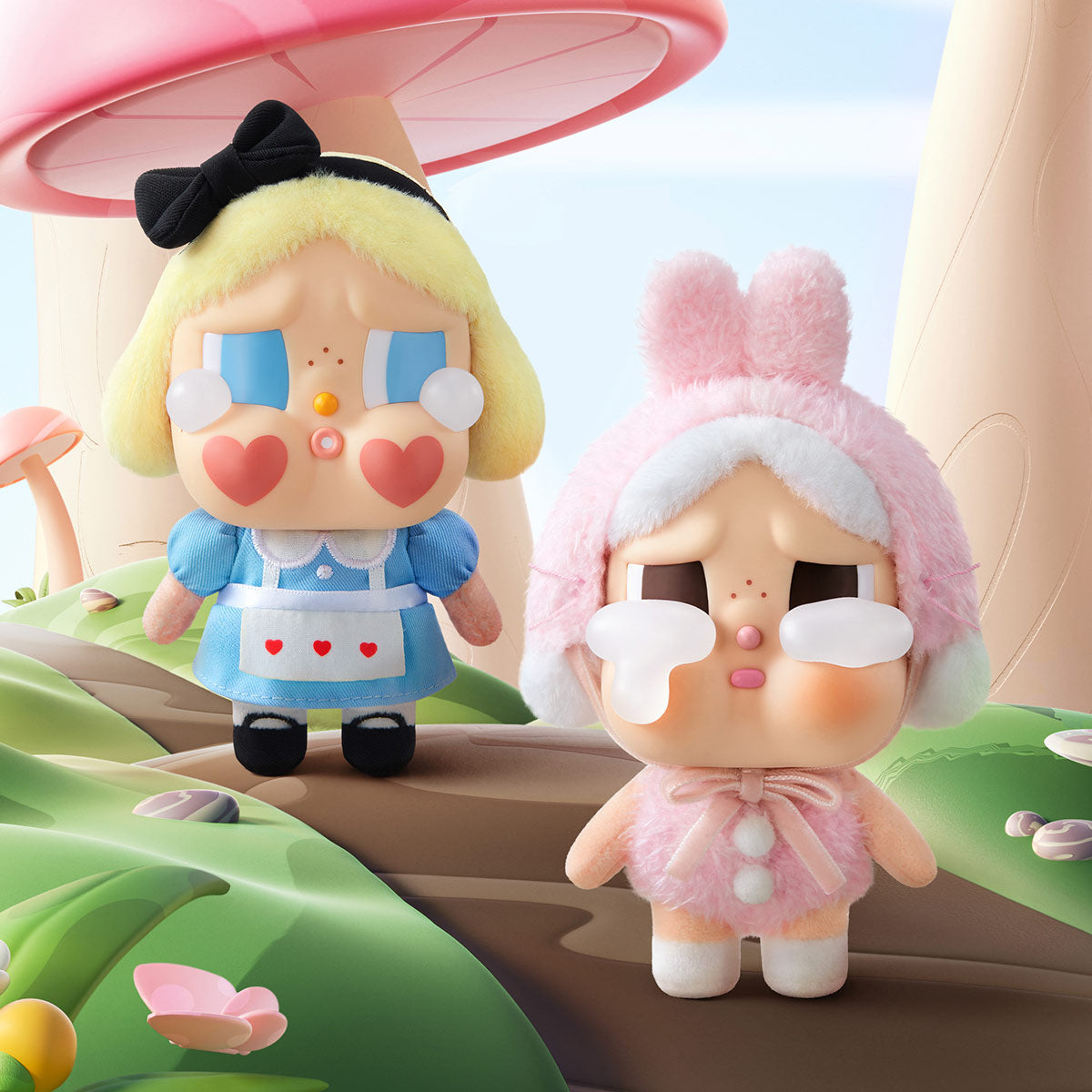 POP MART | CRYBABY Crying Again Series-Vinyl Face Plush Blind Box