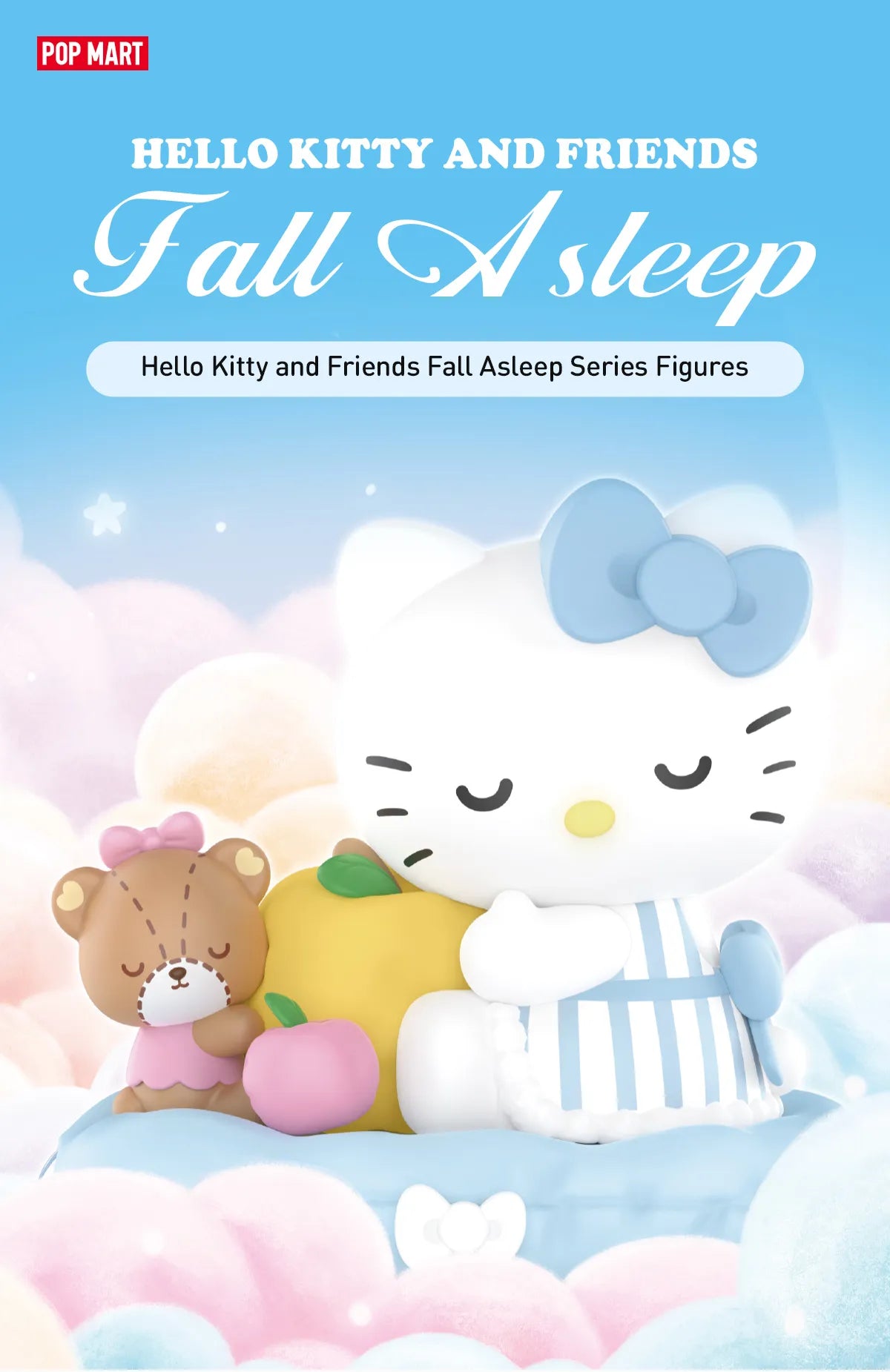 POPMART Sanrio characters Fall Asleep Series