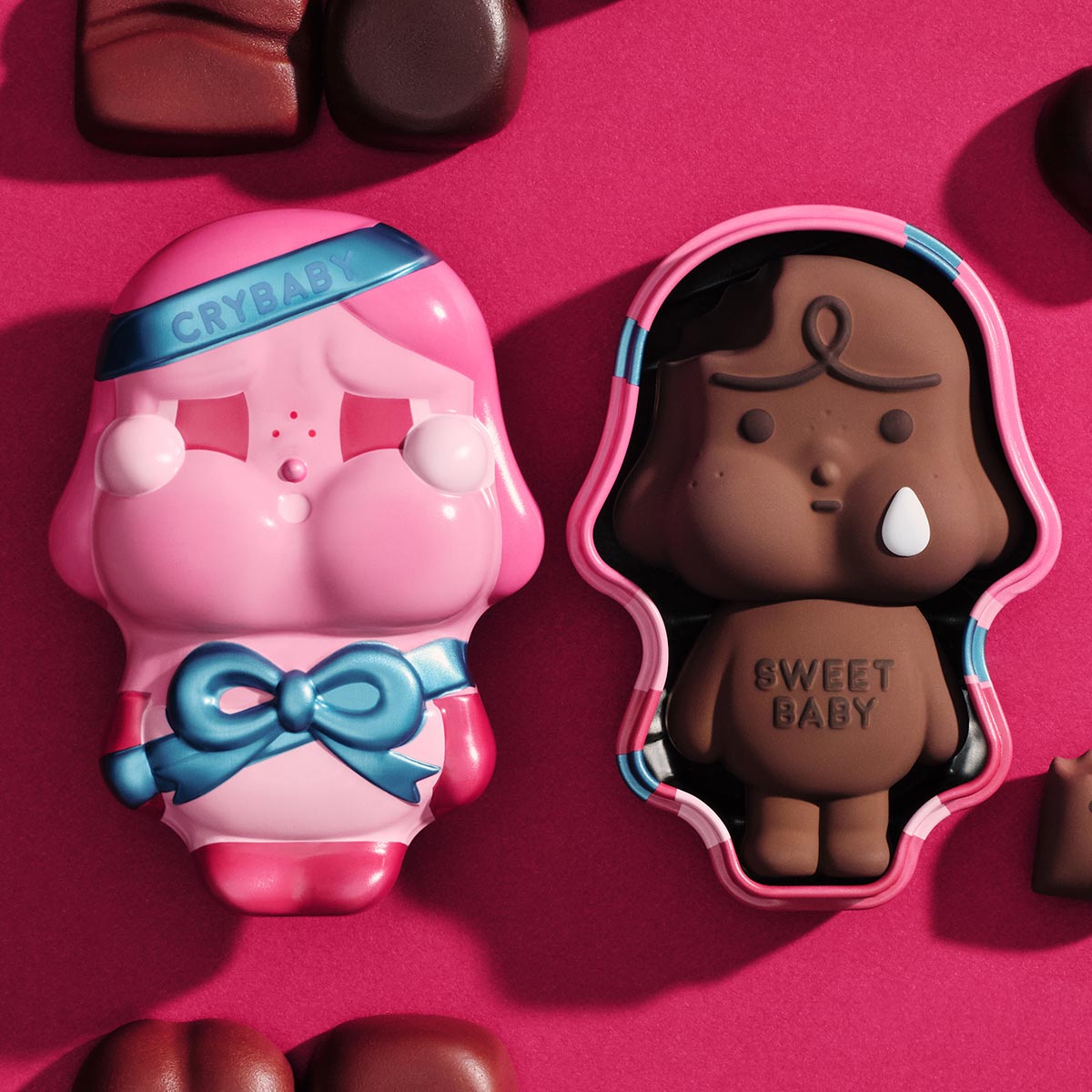 POPMART CRYBABY Crying For Love Series Figures