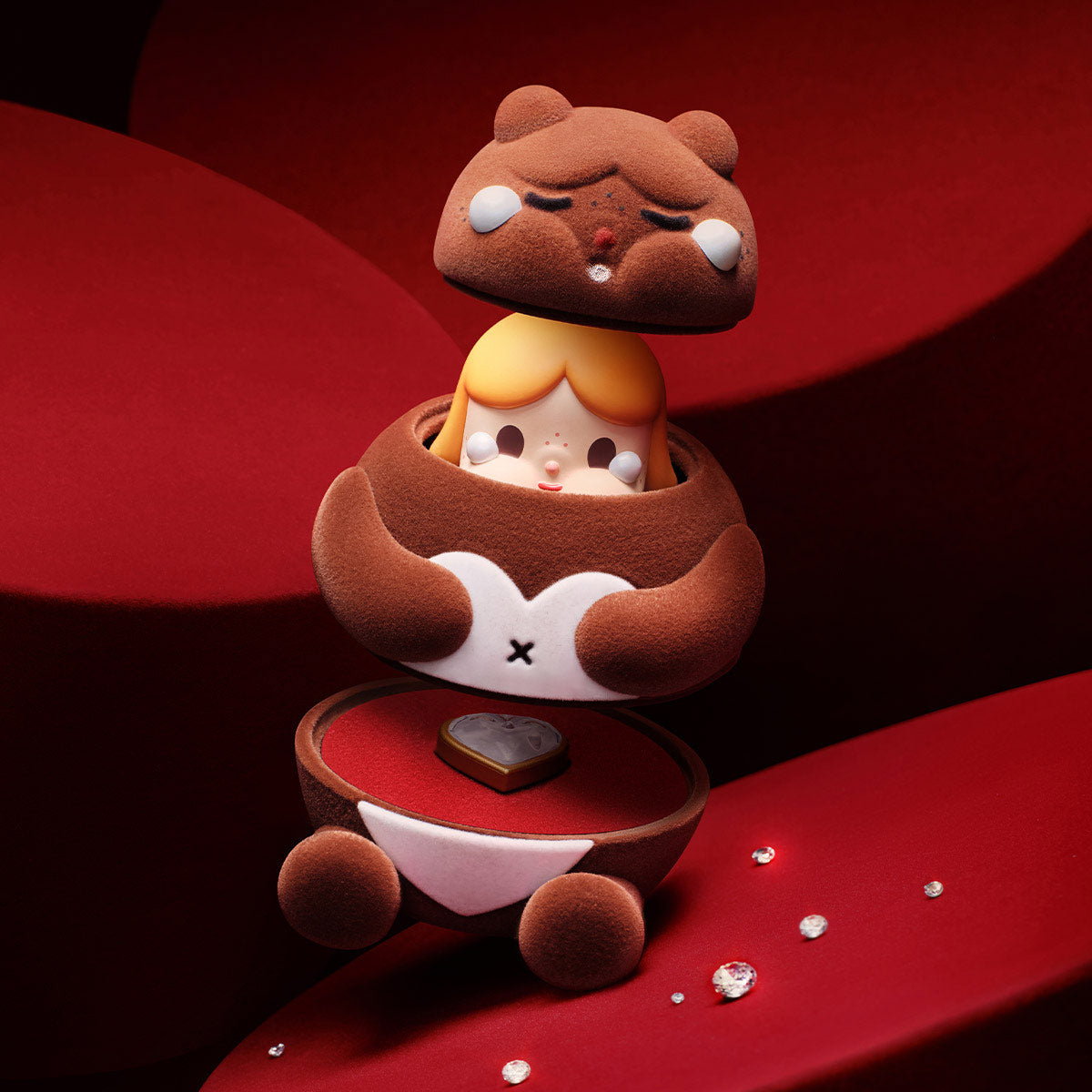 POPMART CRYBABY Crying For Love Series Figures