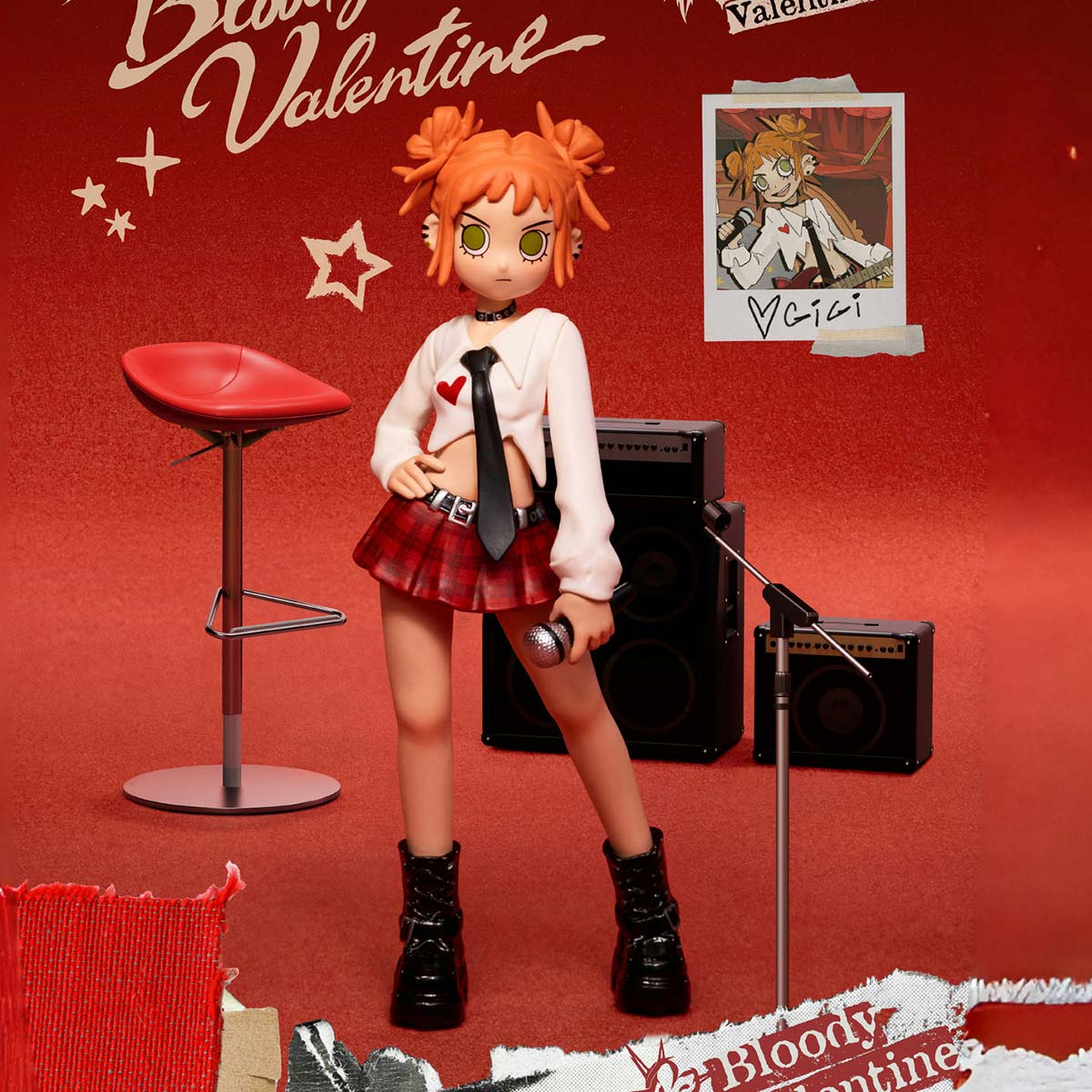 POPMART Peach Riot Bloody Valentine Figures