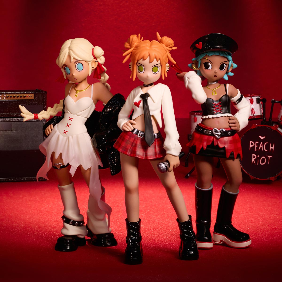 POPMART Peach Riot Bloody Valentine Figures