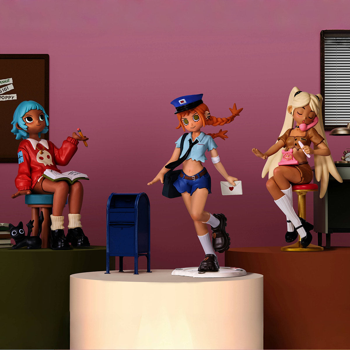 POPMART Peach Riot Rush Hour Series Figures