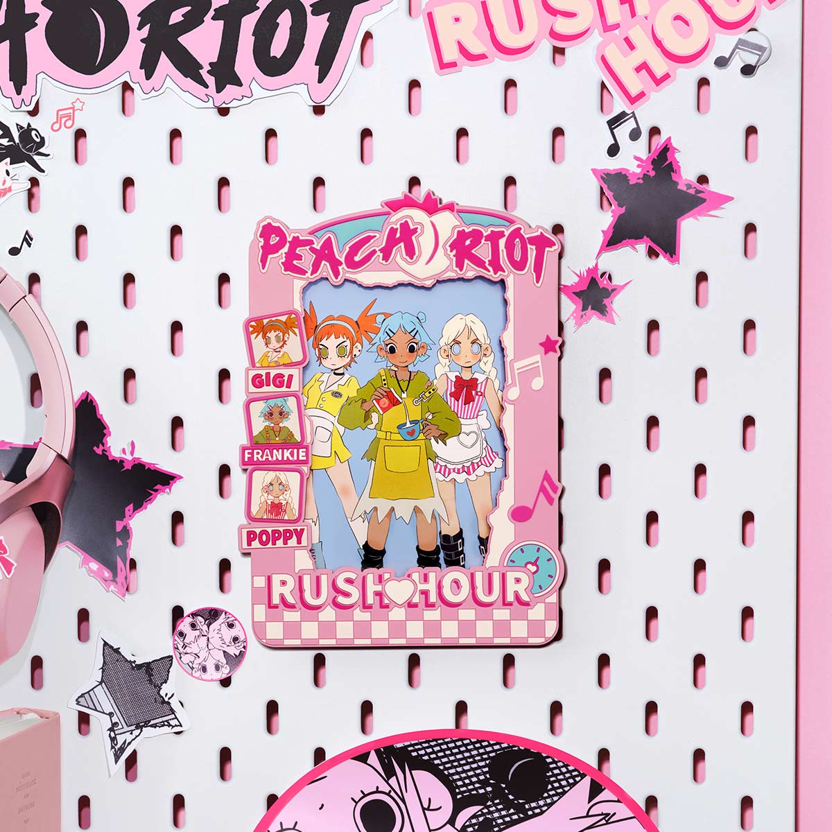 POPMART Peach Riot Rush Hour Series-Photo Frame (6-inch)