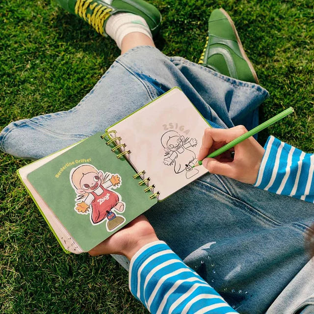 POPMART Zsiga Borderline Drifter Series-Pocket Notebook