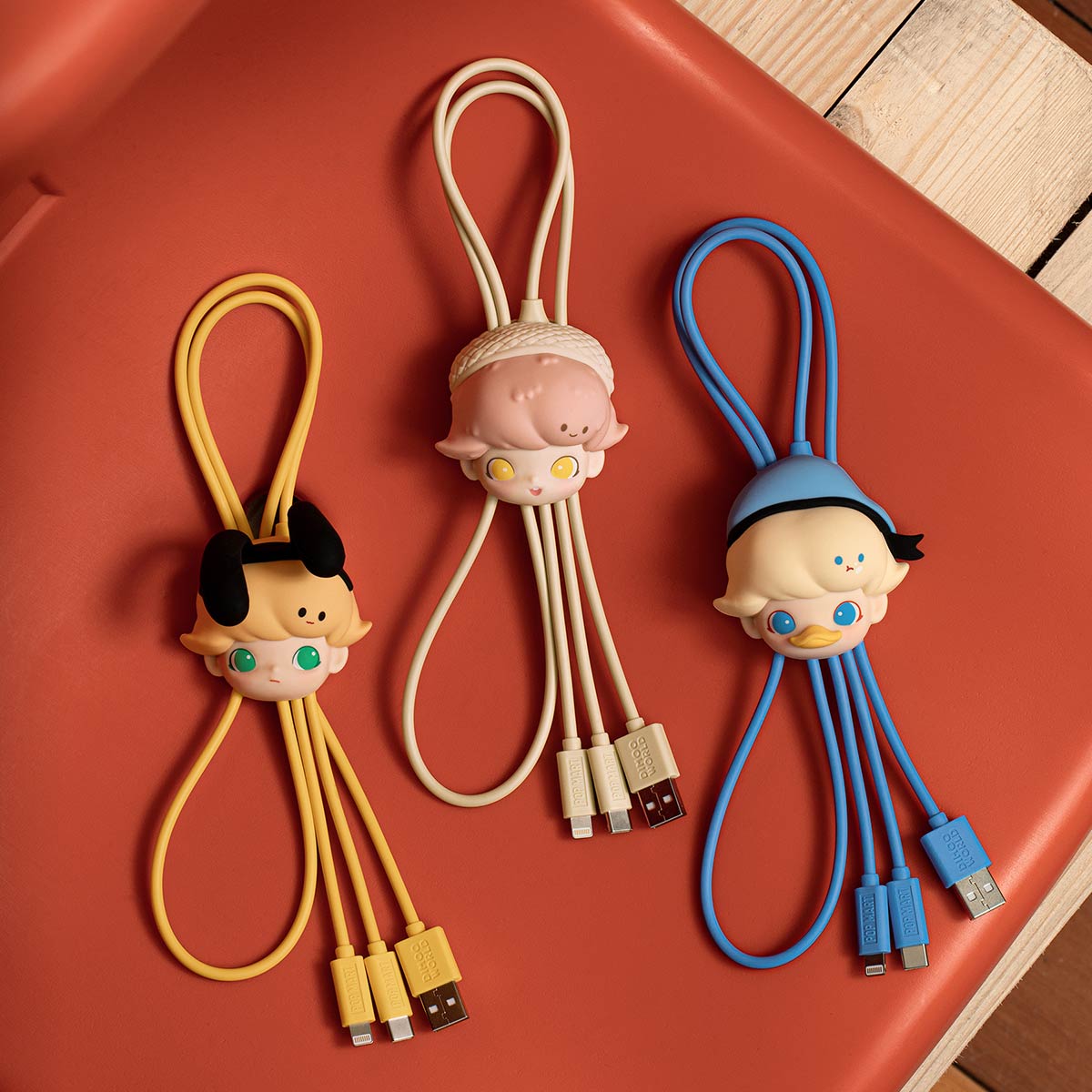 POPMART DIMOO WORLD × DISNEY Series-2 in 1Cable Blind Box